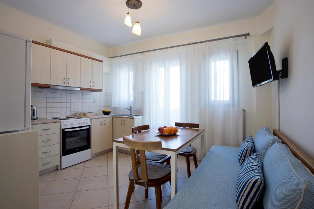 Santorini Med Homes - Sunday Apartment ميساريا المظهر الخارجي الصورة
